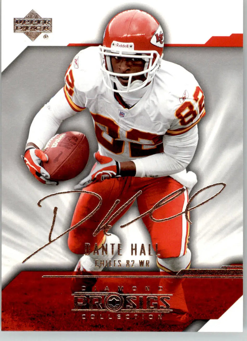 Dante Hall - 2004 UD Diamond Pro Sigs - #43 - Football - Football Card Single