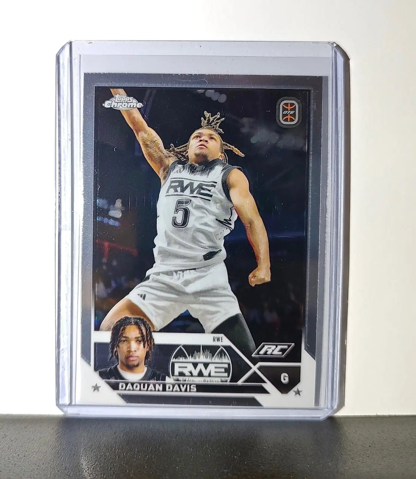 Daquan Davis Rookie Card 2023-24 Topps Chrome Overtime #55 RWE