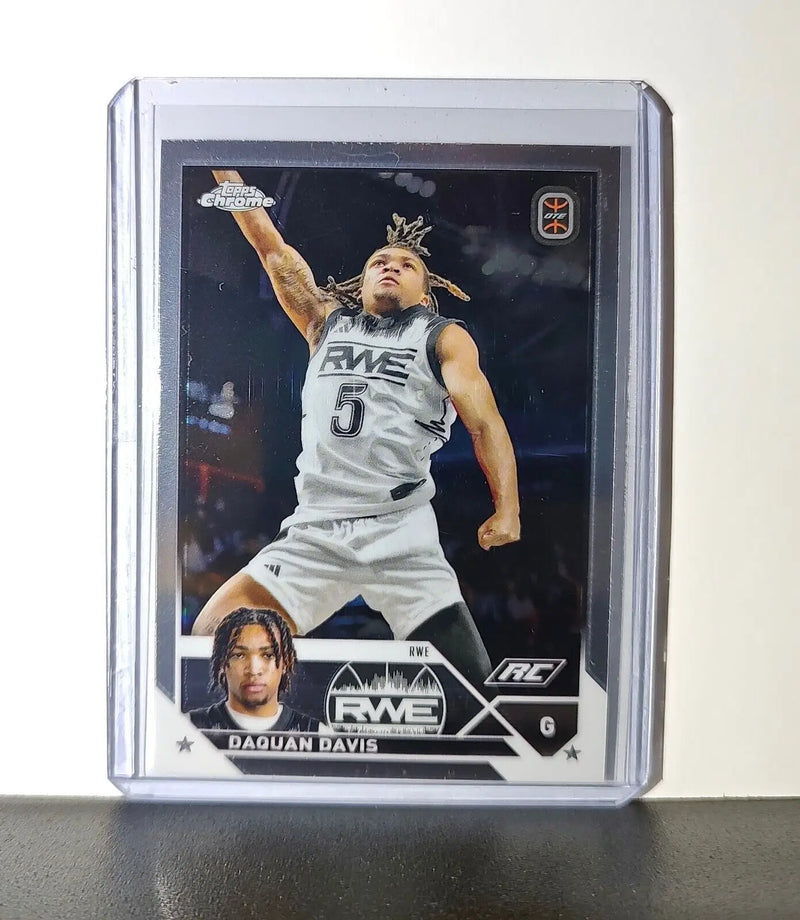 Daquan Davis Rookie Card 2023-24 Topps Chrome Overtime #55 RWE