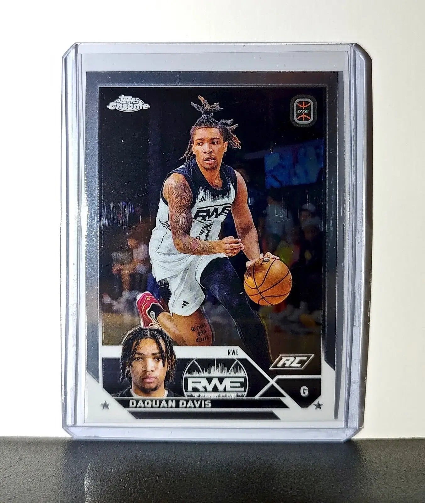 Daquan Davis Rookie Card 2023-24 Topps Chrome Overtime #86 RWE