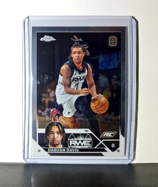 Daquan Davis Rookie Card 2023-24 Topps Chrome Overtime #86 RWE