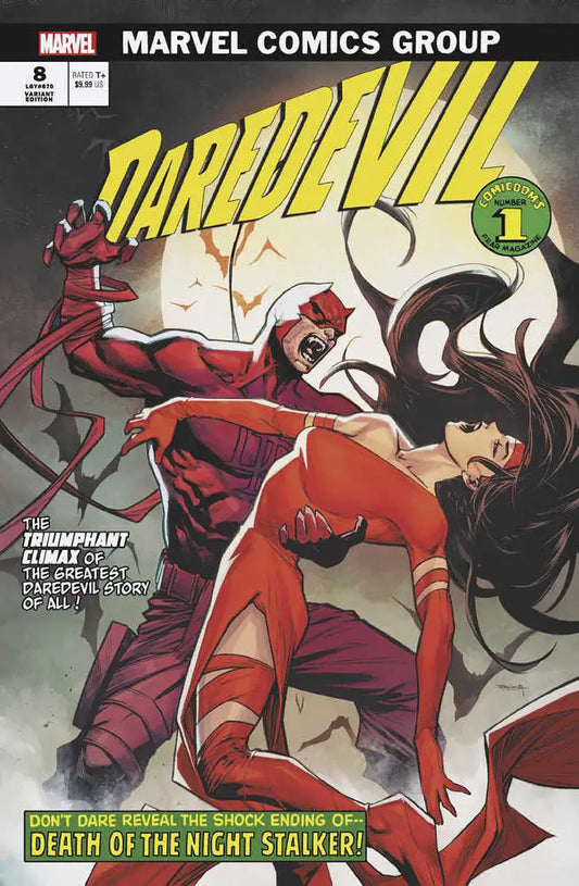 Daredevil #8 Stephen Segovia Vampire Variant - Comic Book