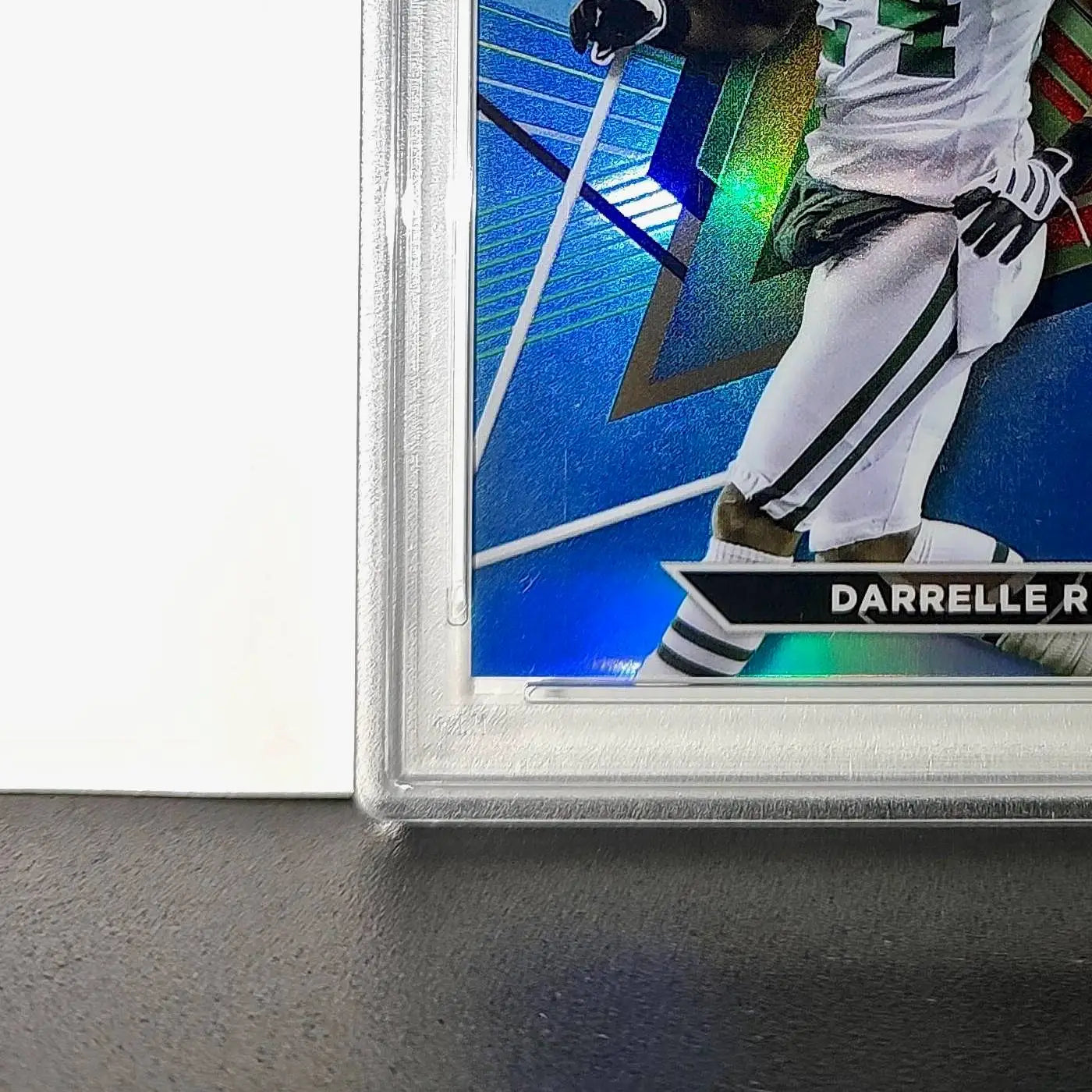 Darelle Revis 2023 Topps Finest #224 014/250 Sky Blue Refractor PSA 10 Gem Mint