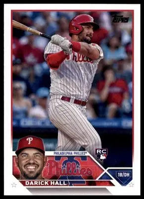 Darick Hall Rookie 2023 Topps #209 Philadelphia Phillies - Baseball Card Single