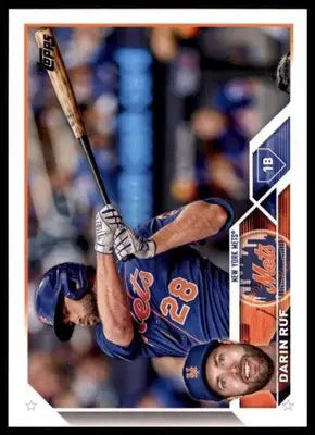 Darin Ruf 2023 Topps #70 New York Mets - Baseball Card Single