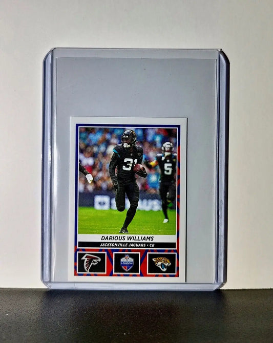 Darious Williams 2024 Panini NFL Sticker #3 London Games Jacksonville Jaguars - Football Card Single