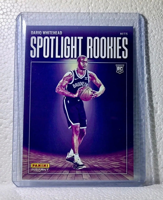 Dariq Whitehead 2023-24 Panini #22 NBA Spotlight Rookies Basketball Card 1/209 - Basketball Card Single