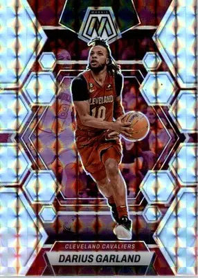 Darius Garland - 2022-23 Panini Mosaic - #124 - Silver Basketball - Basketball Card Single