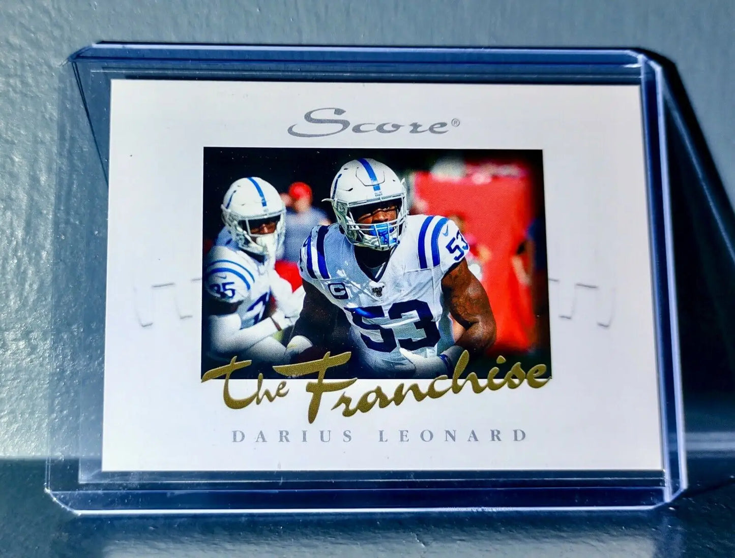 Darius Leonard 2020 Panini NFL Instant Score The Franchise #9 Card 1/1251 - Football Card Single