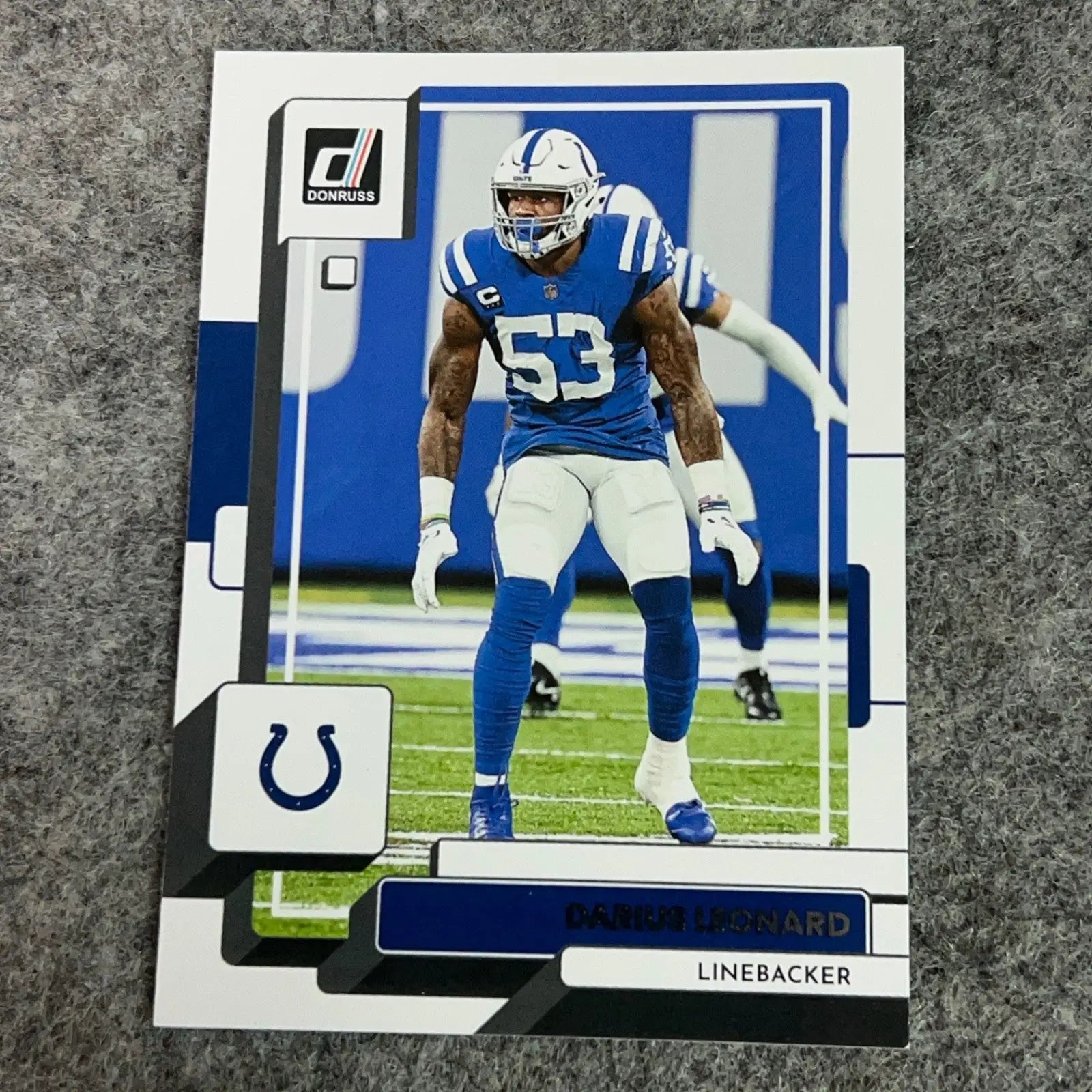 Darius Leonard Indianapolis Colts Football Card 2022 NFL Sports You Pick Choose - 2022 Panini Donruss #56 - Football