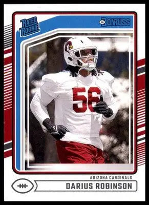 Darius Robinson Rookie 2024 Donruss #381 Arizona Cardinals - Football Card Single