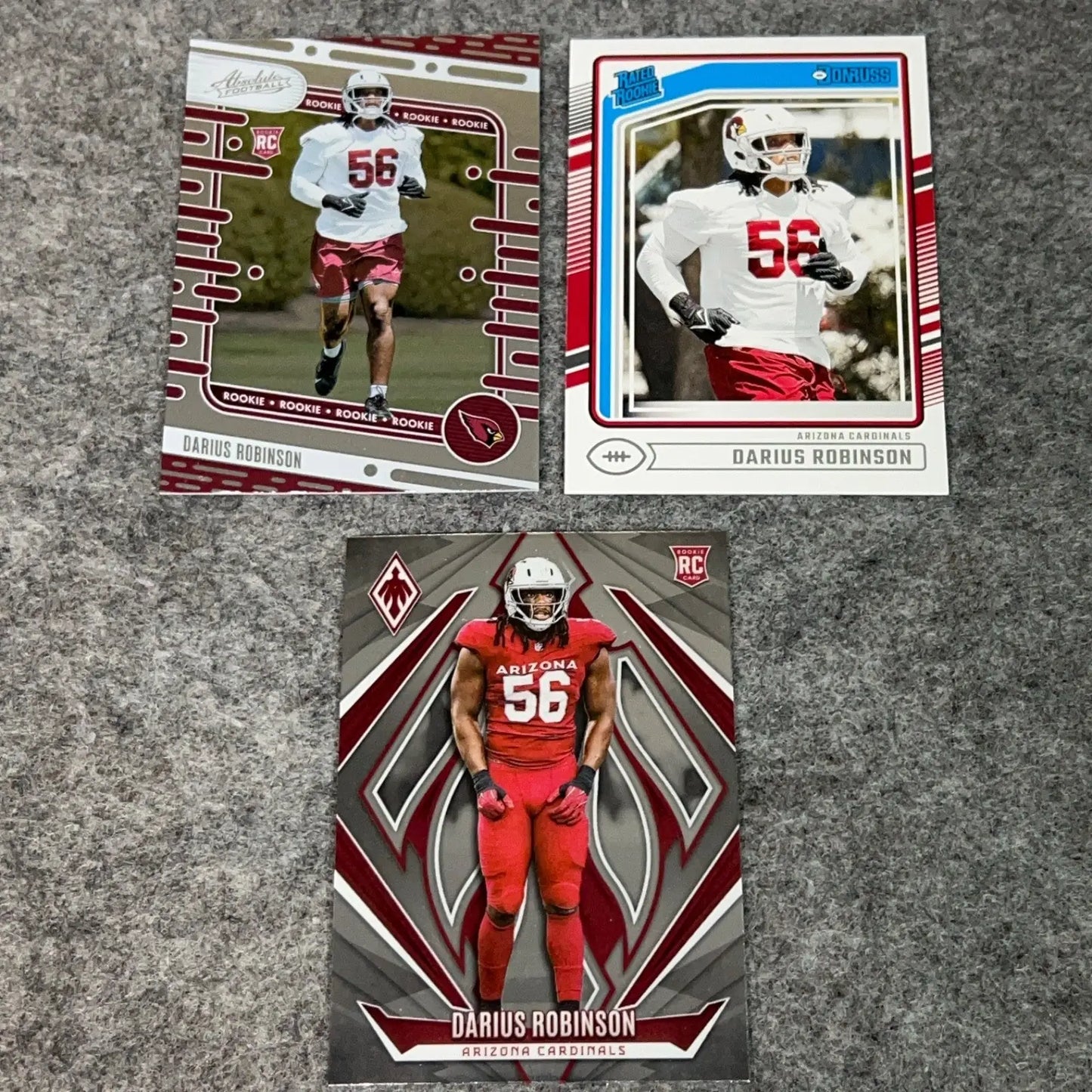 Darius Robinson Rookie Arizona Cardinals Football Card 2024 NFL Sports You Pick - Football Card Single