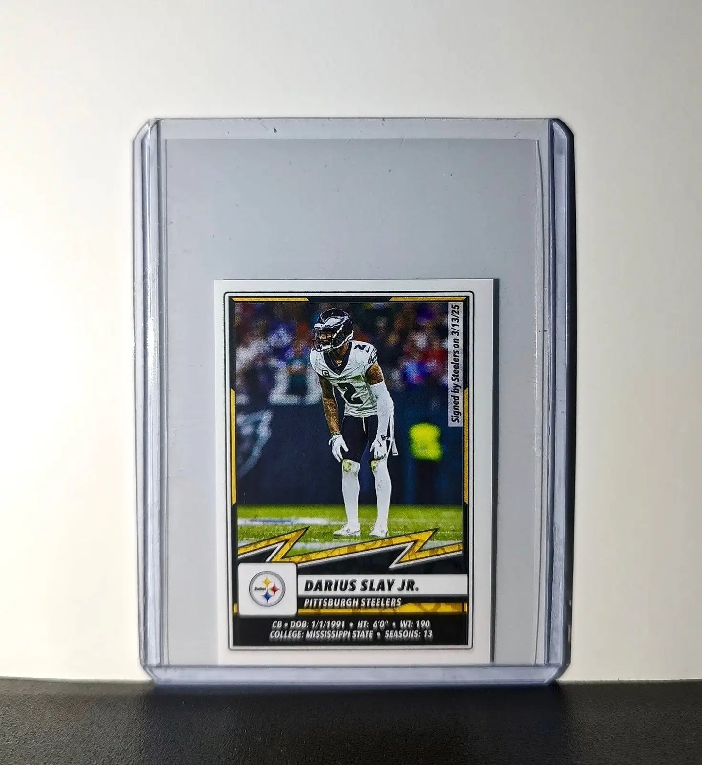 Darius Slay Jr. 2025 Panini NFL #162 Sticker Pittsburgh Steelers