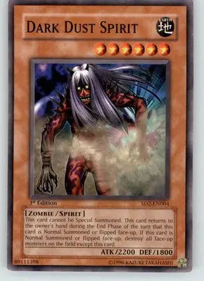 Dark Dust Spirit - Structure Deck: Zombie Madness - SD2-EN004 - Lightly Played - Yu-Gi-Oh! Card Single