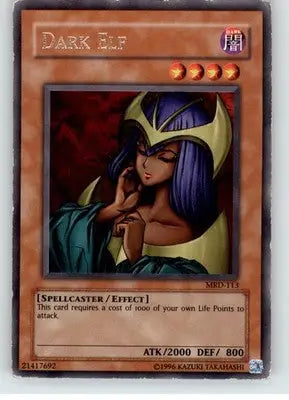 Dark Elf - Metal Raiders - HP - #MRD-113 - Yu-Gi-Oh! Card Single