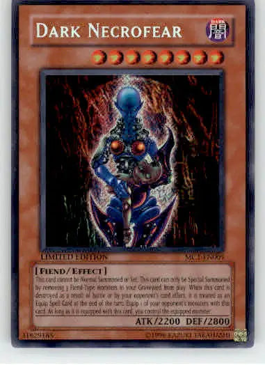 Dark Necrofear - Master Collection Volume 1 - MC1-EN005 - Limited MP - Yu-Gi-Oh! Card Single