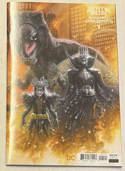 Dark Nights: Death Metal Legends of the Dark Knights #1 Kaare Andrews Cardstock - Comic Book