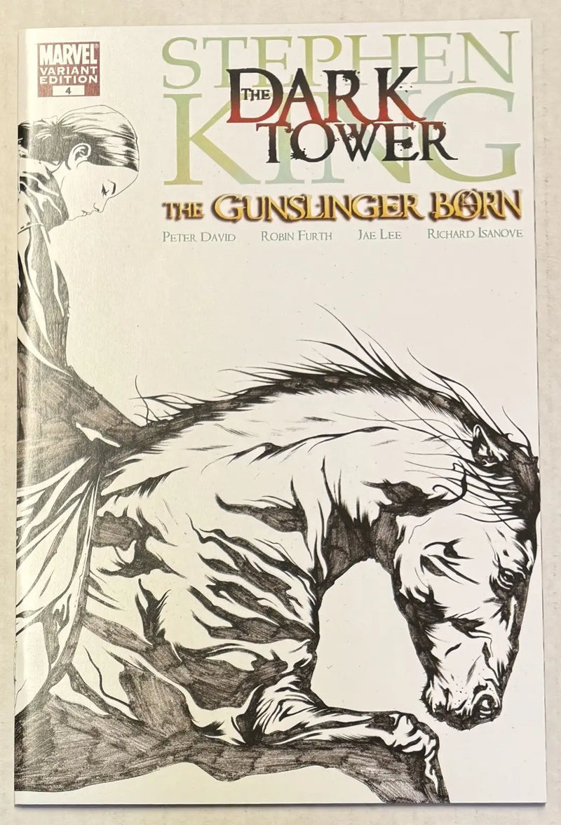 Dark Tower: the Gunslinger Born #4 Sketch Variant (Marvel Comics July 2007) - Comic Book