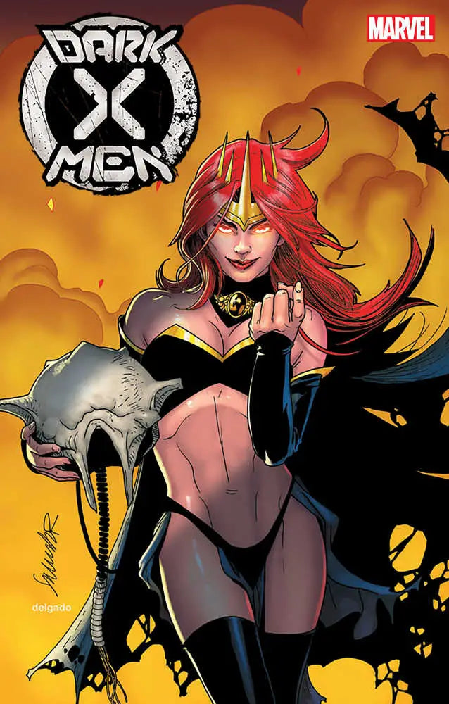 Comic book cover featuring Madelyne Pryor from Dark X-Men series for trading cards collection