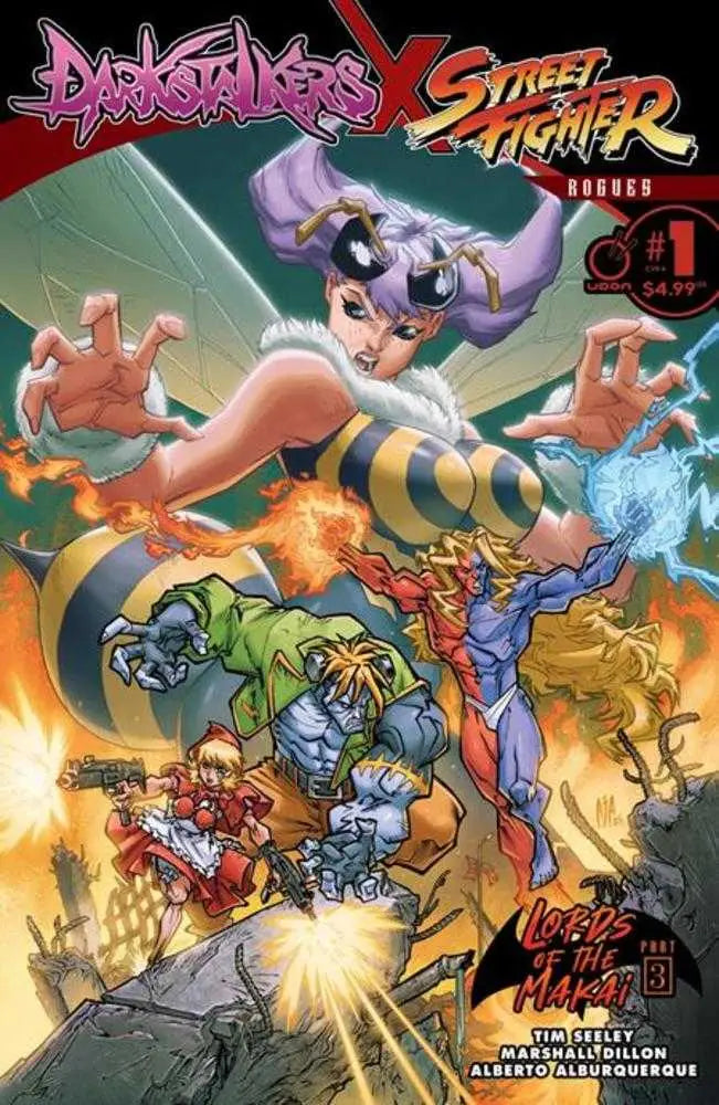 Darkstalkers X Street Fighter Rogues #1 (One Shot) Cover A Alberto Alburquerque - Comic Book