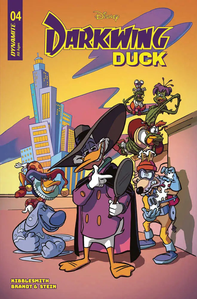 Darkwing Duck comic book cover featuring Darkwing Duck and Stones Comic artwork