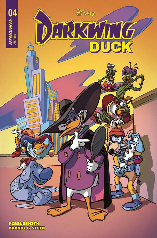 Darkwing Duck comic book cover featuring Darkwing Duck and Stones Comic artwork