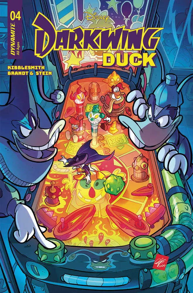 Darkwing Duck comic book Cover E Cangialosi for family fun arcade collection