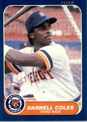 Darnell Coles - 1986 Fleer Update - #U-27 - Baseball - Baseball Card Single
