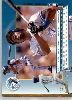 Darnell Coles - 1994 Ultra - #137 - AUTO Baseball - Baseball Card Single