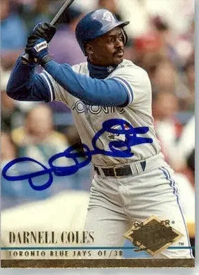 Darnell Coles - 1994 Ultra - #137 - AUTO Baseball - Baseball Card Single