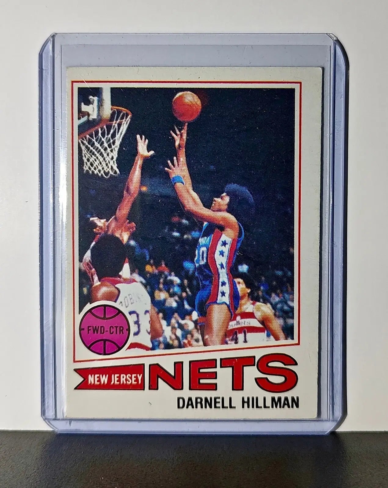 Darnell Hillman 1977 Topps NBA #5 Card New Jersey Nets - Basketball Card Single