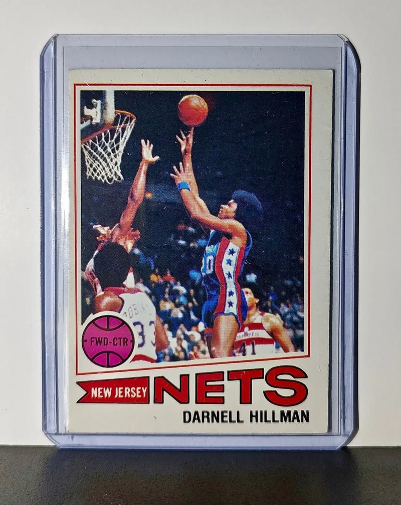 Darnell Hillman 1977 Topps NBA #5 Card New Jersey Nets - Basketball Card Single