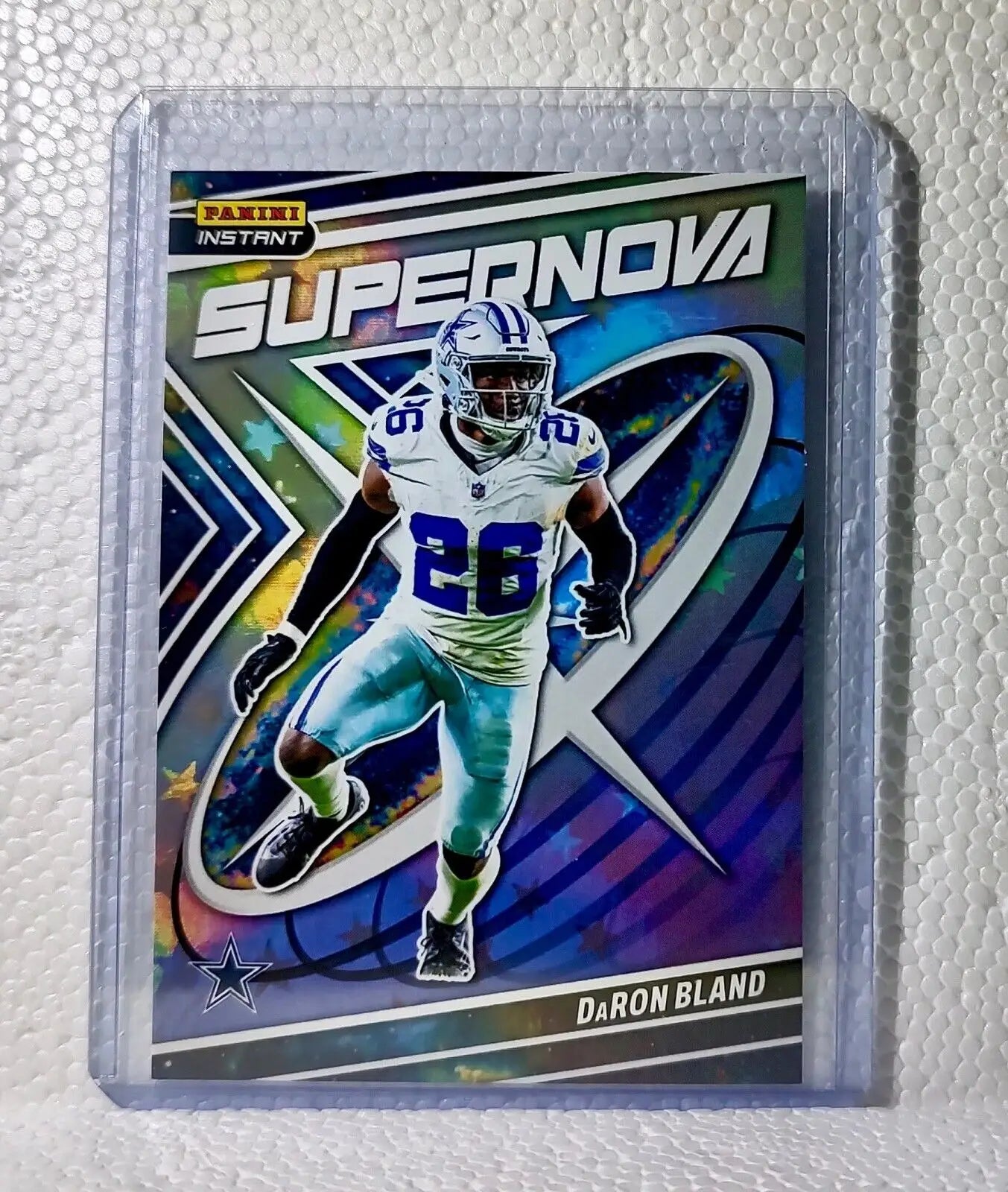 DaRon Bland 2023 Panini NFL #24 Supernova Football Card Dallas Cowboys 1/481 - Football Card Single