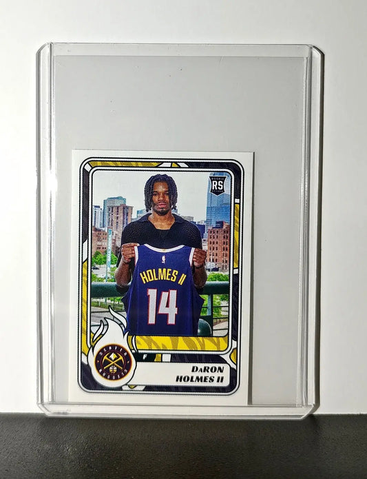 Daron Holmes II Rookie 2024-25 Panini NBA #317 Sticker Card Denver Nuggets - Basketball Card Single