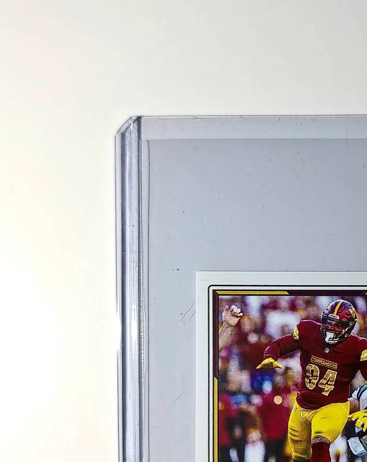 Daron Payne 2025 Panini NFL #351 Sticker Washington Commanders