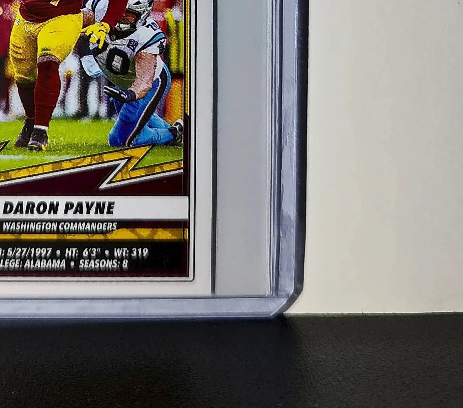 Daron Payne 2025 Panini NFL #351 Sticker Washington Commanders