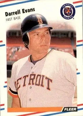 Darrell Evans - 1988 Fleer - #54 - Baseball - Baseball Card Single