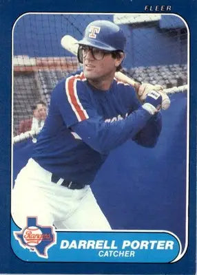 Darrell Porter - 1986 Fleer Update - #U-91 - Baseball - Baseball Card Single