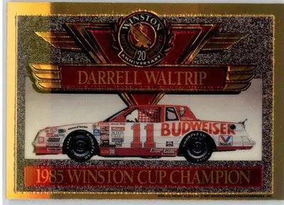 Darrell Waltrip 1985 Car - 1991 Maxx Winston 20th Anniversary Foils - Racing - Racing Card Single