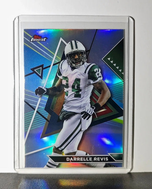 Darrelle Revis 2023 Topps Finest Refractor NFL #224 Football Card New York Jets - Football Card Single