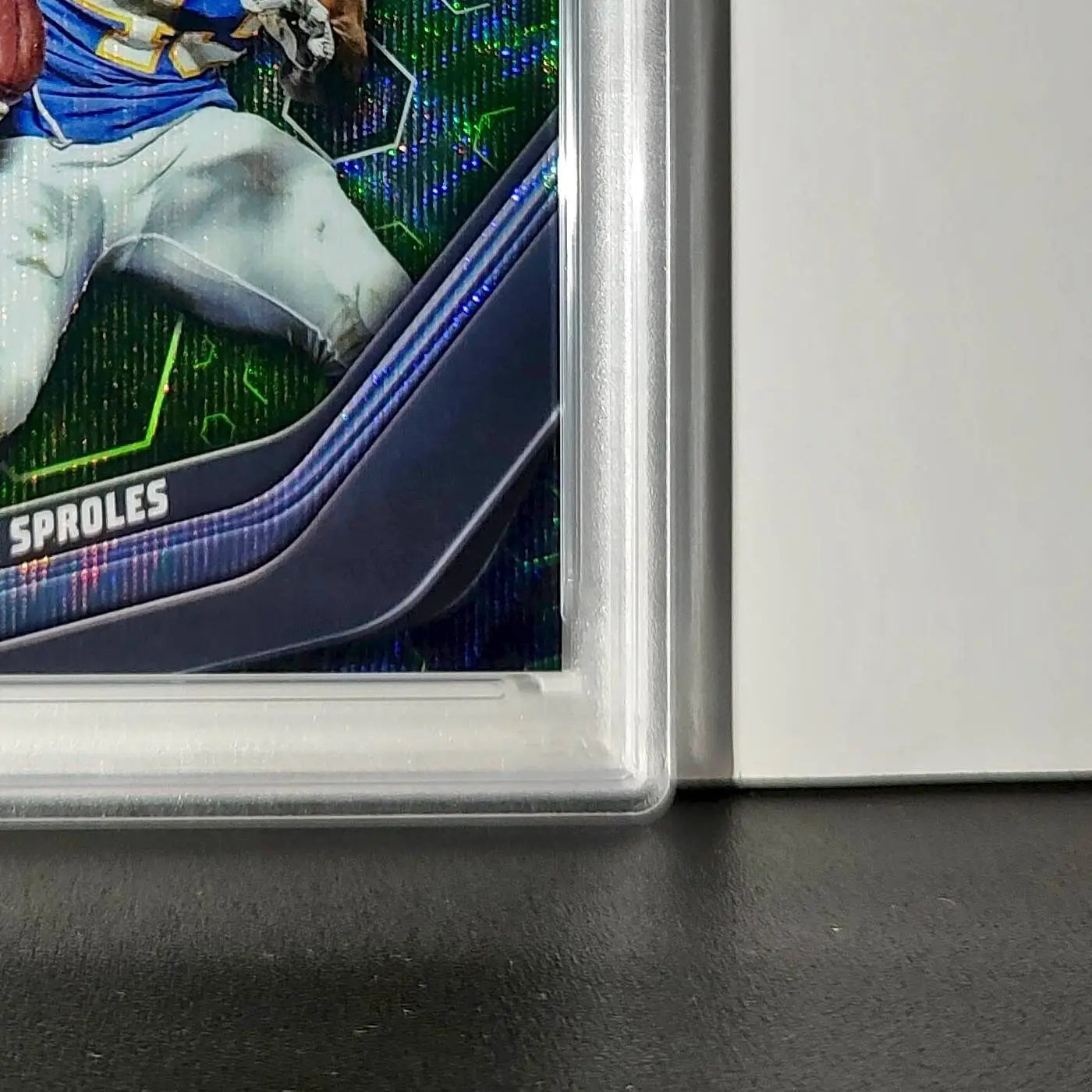 Darren Sproles 2023 Topps Chrome Black #143 Green Wave Refractor 52/99 PSA 9