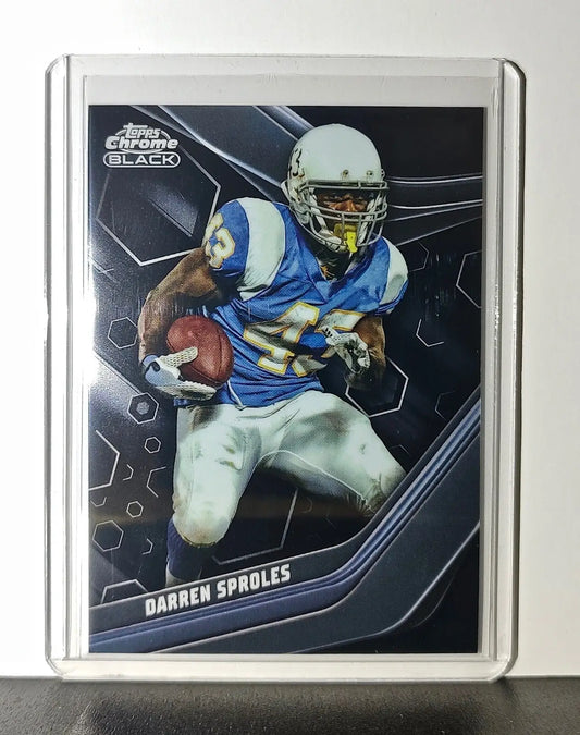Darren Sproles 2023 Topps Chrome Black NFL #143 Card San Diego Chargers - Football Card Single