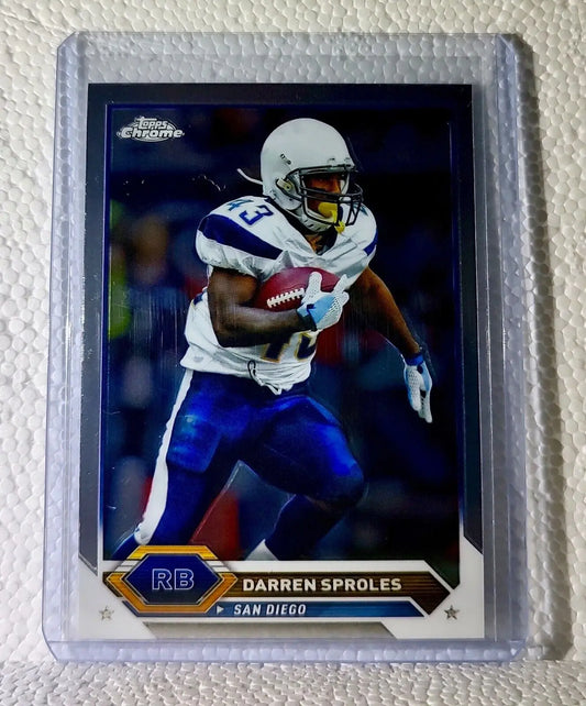 Darren Sproles 2023 Topps Chrome NFL #31 Football Card San Diego Chargers - Football Card Single