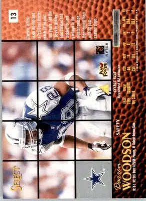 Darren Woodson - 1996 Select - #13 - Football - Football Card Single