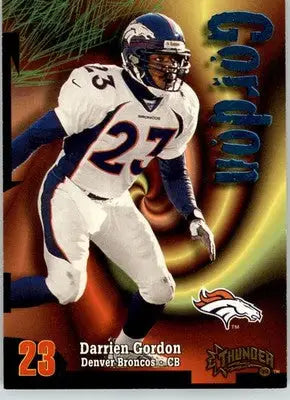 Darrien Gordon - 1998 SkyBox Thunder - #100 - Football - Football Card Single