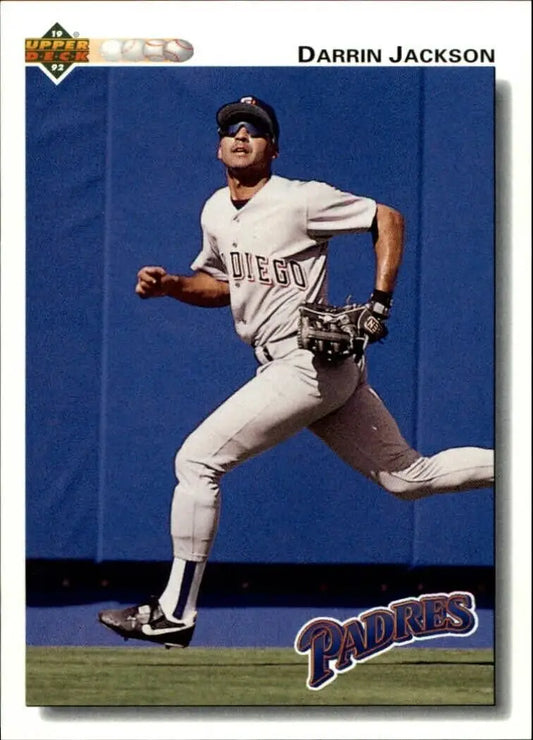 Darrin Jackson 1992 Upper Deck MLB #328 Baseball Card San Diego Padres - Baseball Card Single