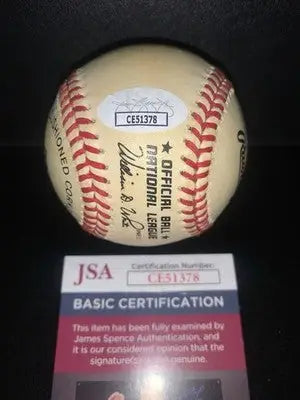 Darryl Kile JSA Signed ONL Baseball Auto Houston Astros Cardinals Passed in 2002 - Sports Memorabilia