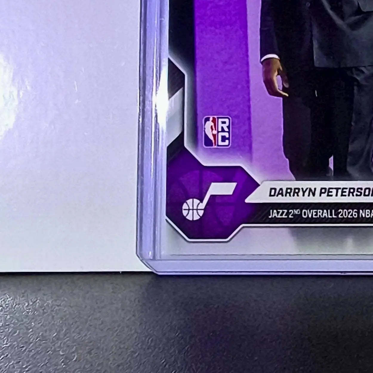Darryn Peterson Rookie 2026-27 Topps NBA Draft Night DPET Card Utah Jazz - Basketball Card Single