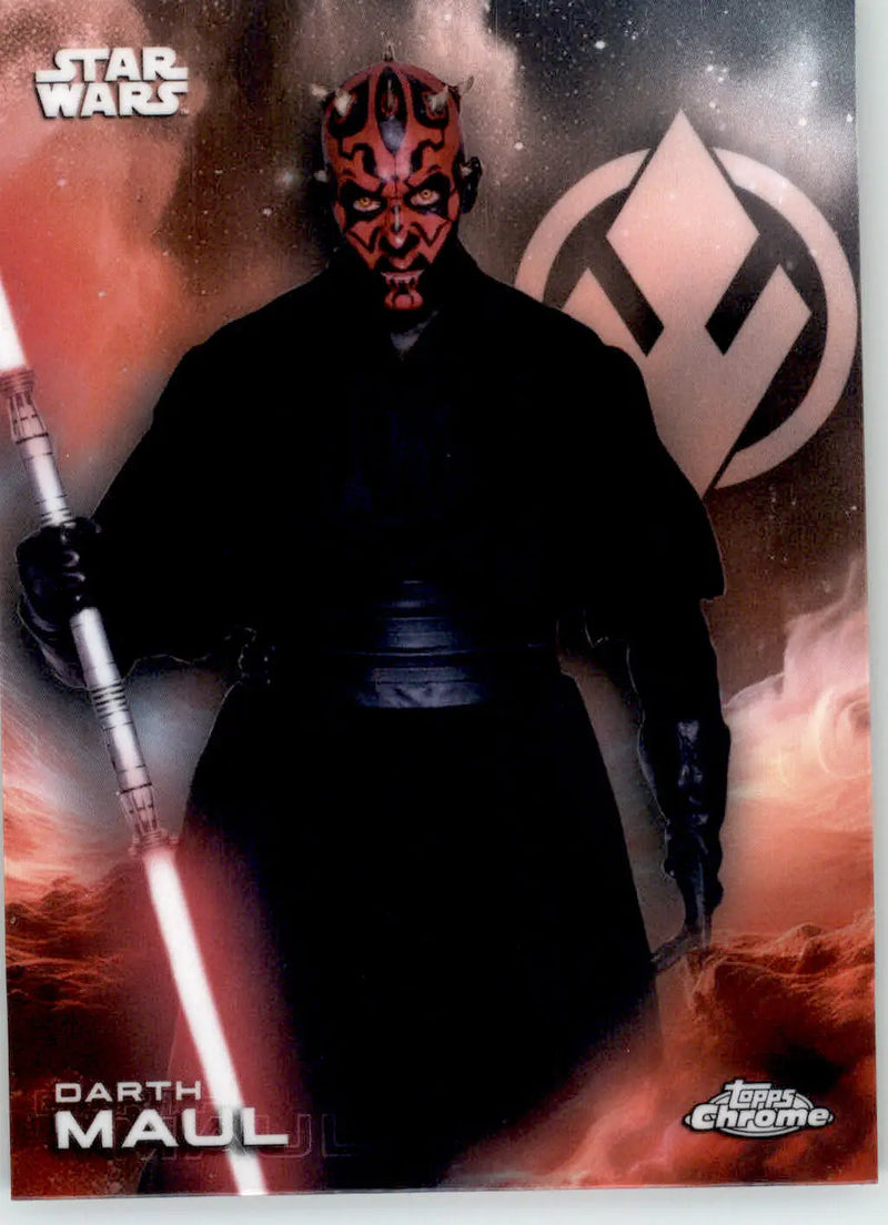 Darth Maul - 2025 Topps Chrome Star Wars - #28 - Non_sport