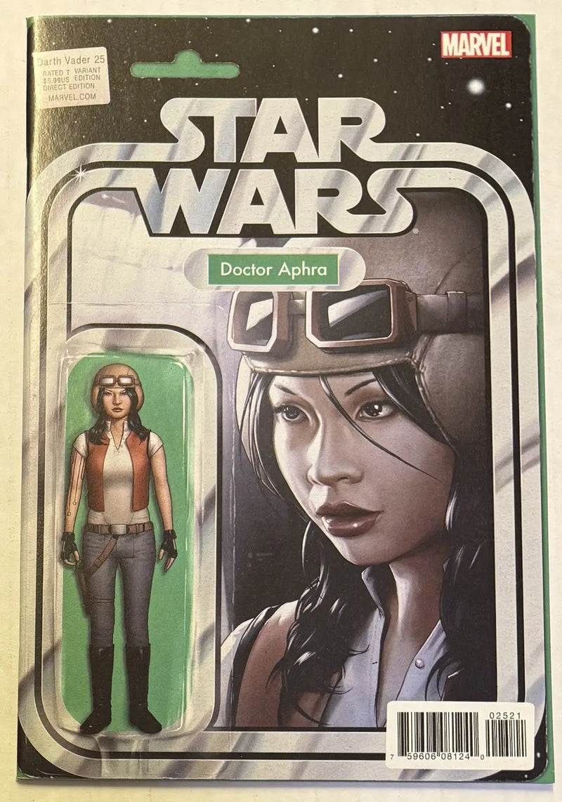 Darth Vader #25 John Tyler Christopher Action Figure Variant Doctor Aphra - Collectibles